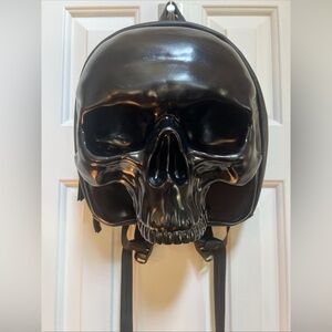 Spencer’s Black Skull backpack OS